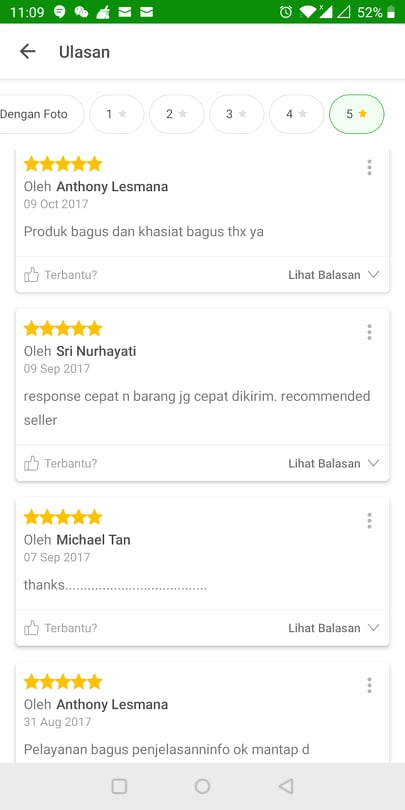 testimonial vitamin vco minyak kelapa virgin coconut oil bulu kulit kesehatan