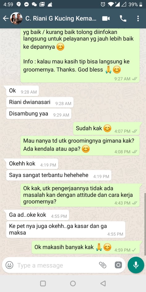 grooming mandi anjing kucing hewan jakarta bogor depok tangerang bekasi