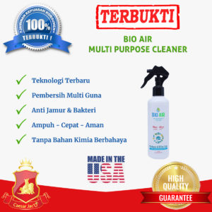 Spray Bio Air Multi Purpose Cleaner Pembersih Serba Guna Multi Guna Pembersih Noda Kaca Mobil Motor Mesin AC Sepatu Baju Celana Topi Kasur Sofa Matras Karpet Mesin Cuci Radiator